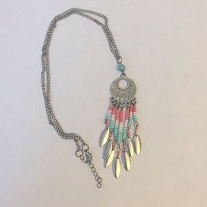 Dream catcher necklace